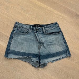 J Brand Cutoff Shorts with Line Detail